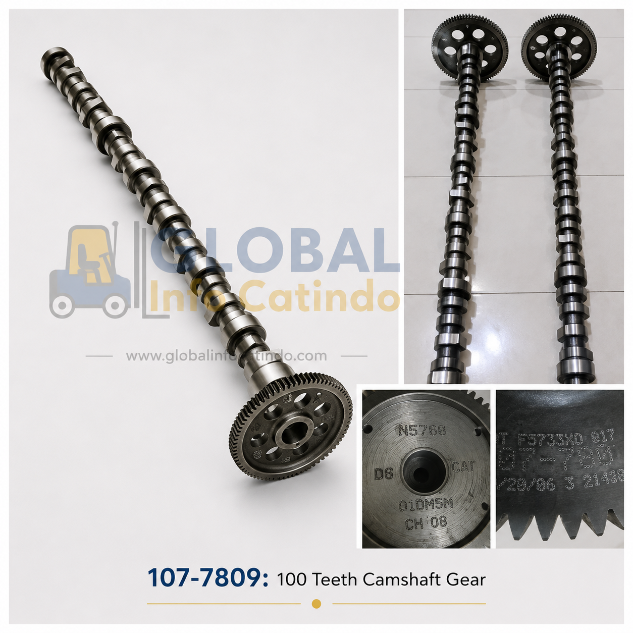 100-7809 Gear Camshaft 3116