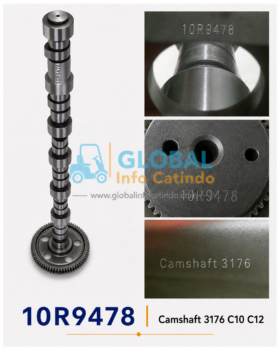 10R9487 Camshaft 3176 3196 C10 C12