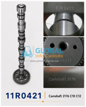 11R0421 Camshaft 3176 3196 C10 C12