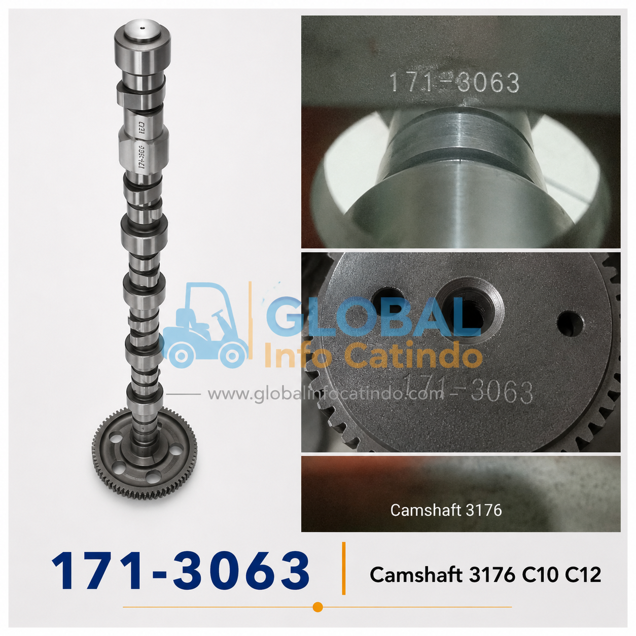 171-3036 Camshaft 3176 3196 C10 C12