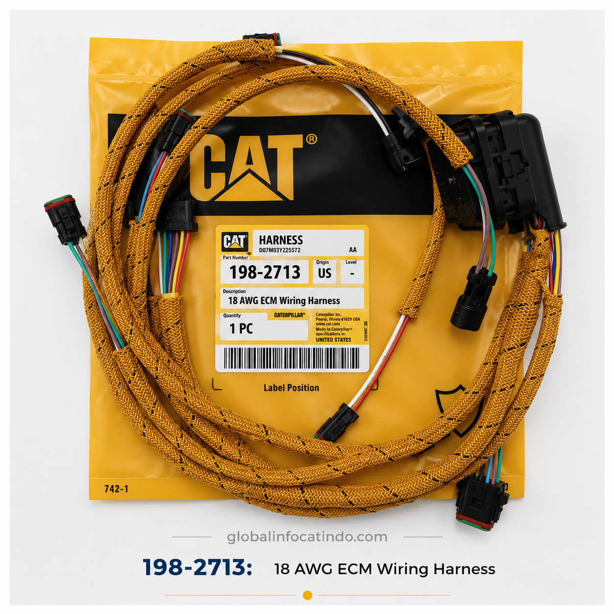 198-2713 Harness Engine C7