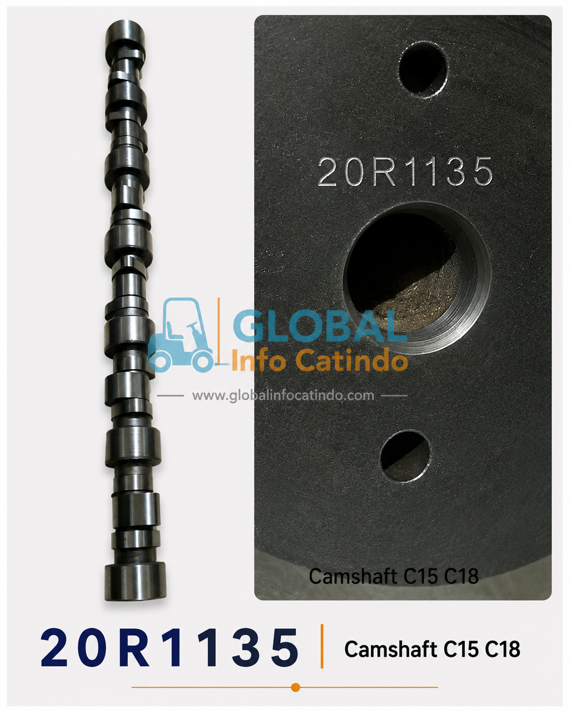 20R1135 Camshaft C15 C18