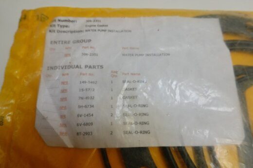 306-2351 Kit set Water Pump Installation (CAT-Ori) (2)