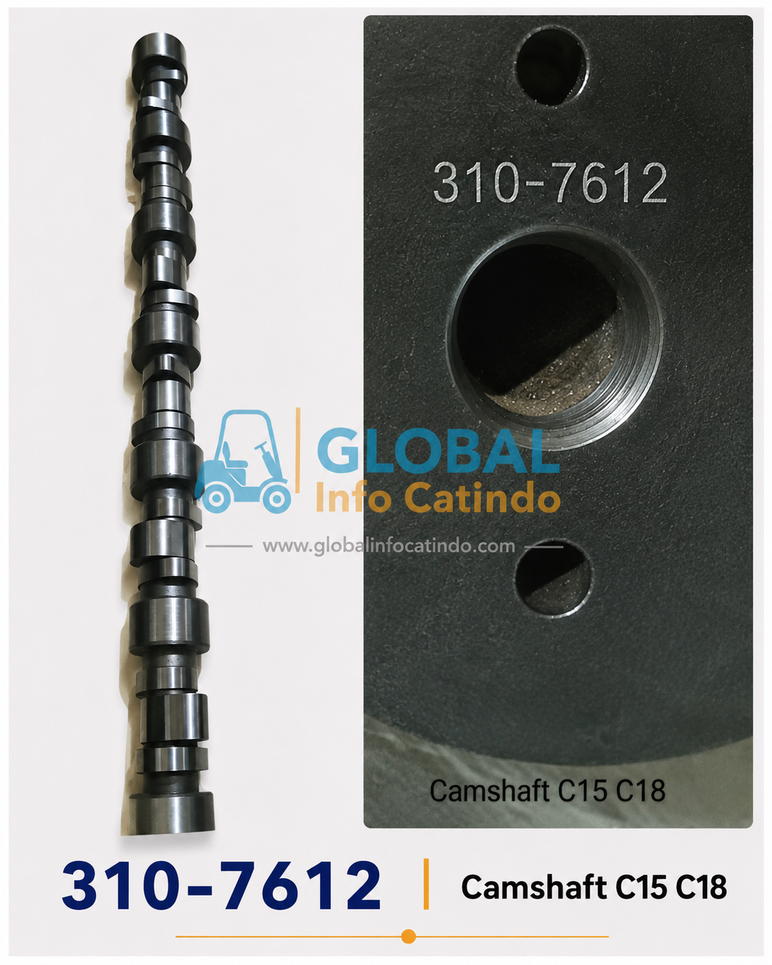 310-7612 Camshaft C15 C18