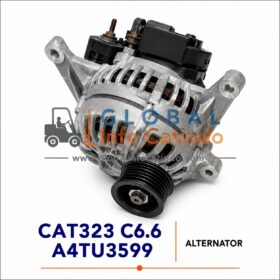 cat323 C6.6 A4TU3599 Alternator
